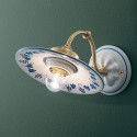 Handbeschilderde keramische wandlamp ontwerp Asti AP Aanbieding