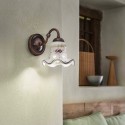 Metalen en keramieken wandlamp klassieke design Chieti AP Aanbieding