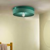Plafondlamp keramiek retro design handbeschilderd Pi-XL Aanbieding