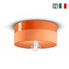 Handbeschilderde keramische art deco plafondlamp Pi-L 