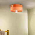 Handbeschilderde keramische art deco plafondlamp Pi-L Aanbieding