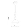 Hanglamp vintage art deco design keramiek Lariat SO-L Keuze