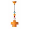 Hanglamp handbeschilderd keramiek retro design Lariat SO-XL Kortingen