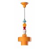 Retro design hanglamp Lariat SO-XL van handbeschilderd keramiek Kortingen