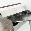 Etna roestvrij staal indirecte houtskool barbecue oven kit Voorraad