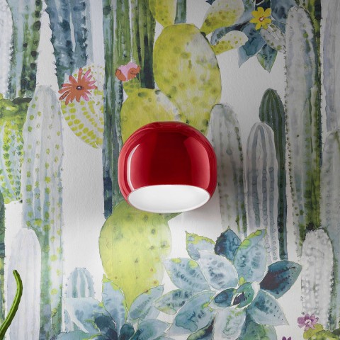 Vintage art deco wandlamp van keramiek Ayrton AP Aanbieding