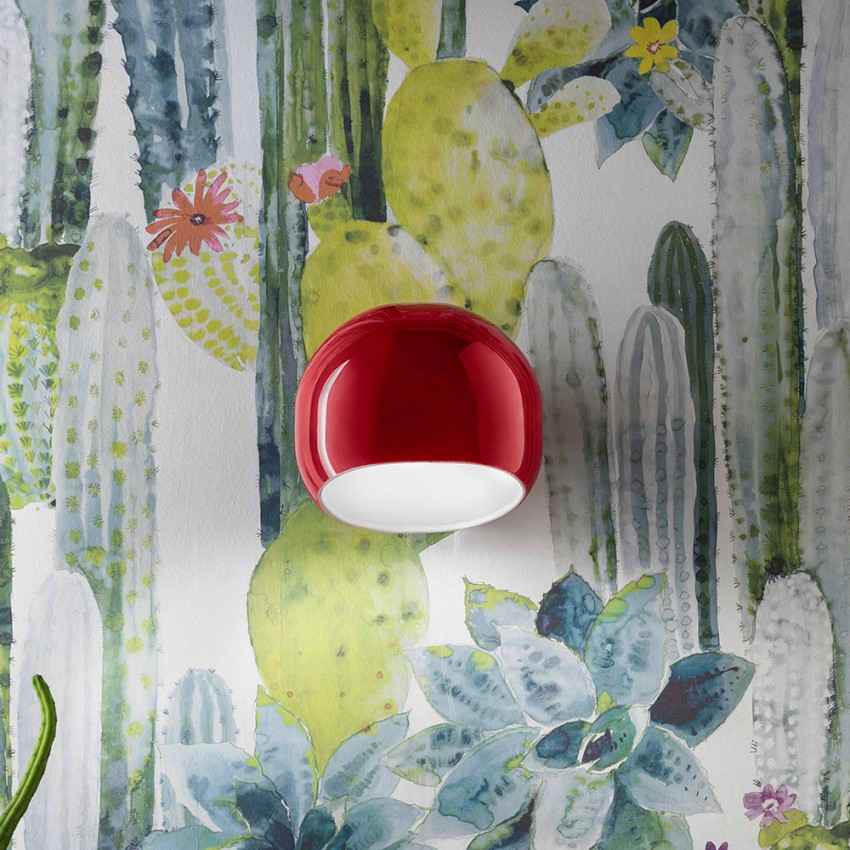 Vintage art deco wandlamp van keramiek Ayrton AP Aanbieding