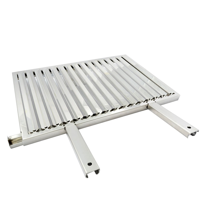 Vetopvangrooster voor vlees, staal, houtskoolbarbecue 60x40cm Etna Aanbieding