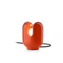 Vintage retro design tafellamp met handbeschilderd keramiek Batucada TA Kosten