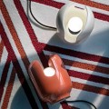 Vintage retro design tafellamp met handbeschilderd keramiek Batucada TA Aanbieding