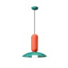 Hanglamp retro vintage design handbeschilderd keramiek Pau SO Aanbod