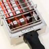 Draagbare elektrische barbecue voor thuis en terras 1800W roestvrij staal eBBQ Kortingen