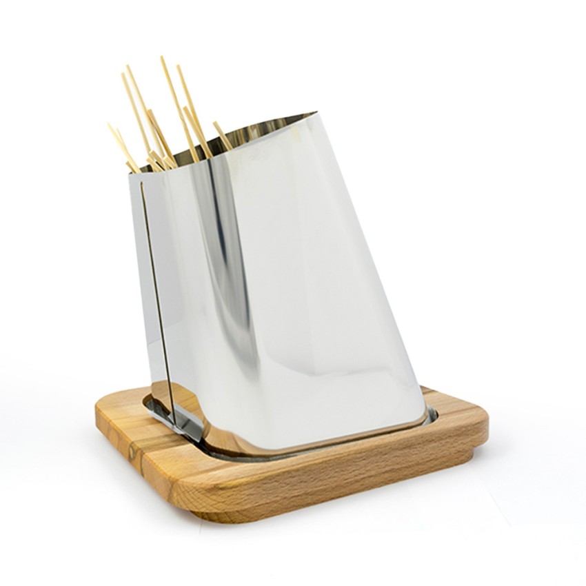 Tafelgrill voor arrosticini spiesen, roestvrij staal met houten basis Gran Sasso Aanbieding Tafelgrill voor arrosticini spiesen, roestvrij staal met houten basis Gran Sasso Aanbieding
