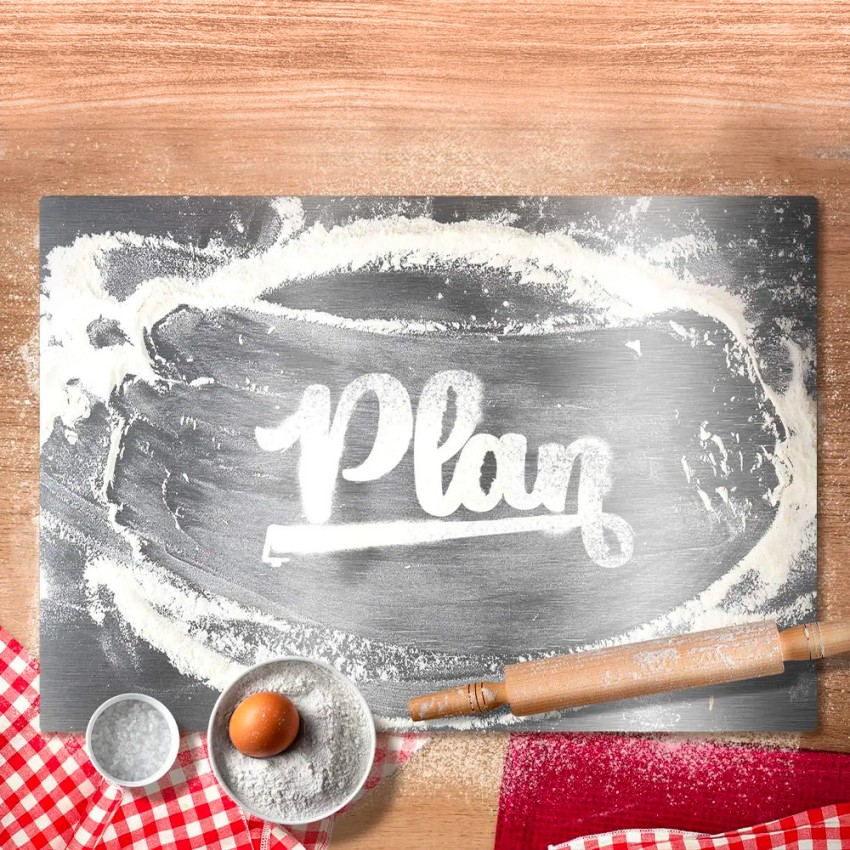 RVS keukenwerkblad restaurant 80x55cm snijplank Plan Aanbieding
