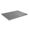 Keuken snijplank 100x55cm roestvrij staal restaurant Plan Pro Aanbod