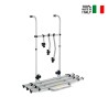 Achterdrager voor 3 fietsen verstelbaar h95-140cm Bici Ok Camper Aanbod