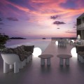 Modulaire design fauteuil modern bar binnen buiten Atene P1 Aanbieding
