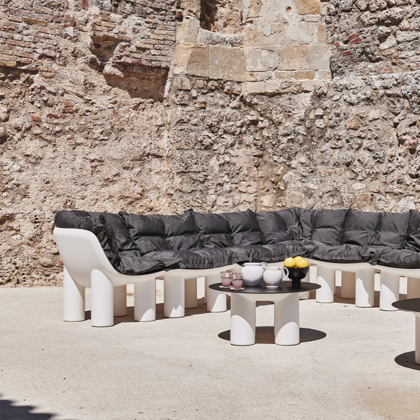 Modulaire hoekfauteuil polyethyleen modern design bar Atene P2 Aanbieding Modulaire hoekfauteuil polyethyleen modern design bar Atene P2 Aanbieding