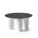 Ronde lage tuintafel voor buiten tuin terras design Atene T1 Keuze