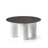 Ronde lage tuintafel voor buiten tuin terras design Atene T1 Keuze