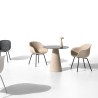 Ronde buitentafel voor bar en restaurant, modern design Fade T1-R 