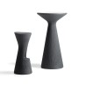 Moderne hoge barkruk voor terras 76cm polyethyleen Fade S1 Karakteristieken