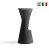 Moderne hoge barkruk voor terras 76cm polyethyleen Fade S1 Verkoop