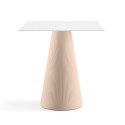 Moderne vierkante design tafel voor bar, restaurant en eetkamer Fade T1-Q Aanbod
