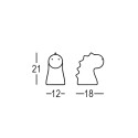 Modern decoratief kinderspeelgoed polyethyleen Draghetto 