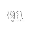 Moderne decoratieve speelgoed marmot voor kinderen Mini 