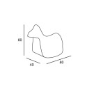 Schommelpaard voor kinderen modern design polyethyleen Pony Aankoop