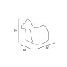 Schommelpaard voor kinderen modern design polyethyleen Pony Aankoop
