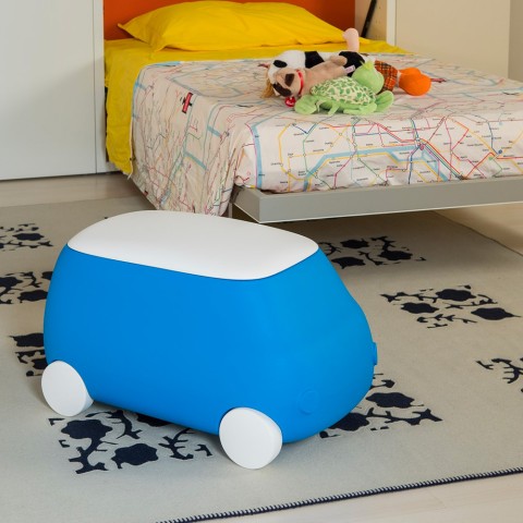 Speelgoedauto voor kinderen met wielen van plastic Van Aanbieding