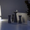 Ronde tafel 111 cm voor buitenkrukken modern design Fade T2-H Plus 