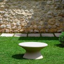 Lage ronde salontafel in modern design voor de tuin woonkamer Fade T1-C Plus 