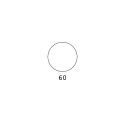 Hoge tafel voor krukken 100cm rond vierkant design Frozen T1-H 