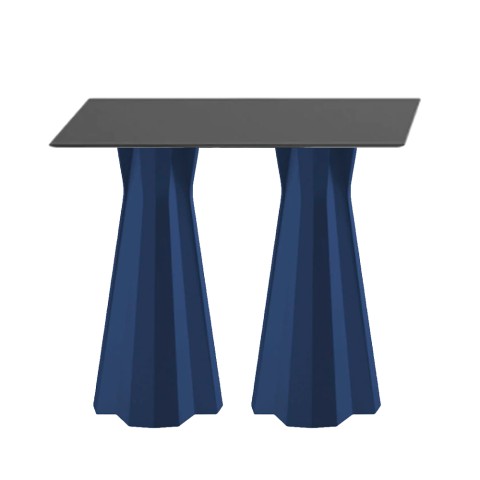 Rechthoekige bartafel 100cm voor krukken modern design Frozen T2-H Aanbieding