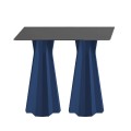 Rechthoekige bartafel 100cm voor krukken modern design Frozen T2-H Aanbieding