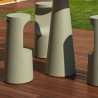 Moderne design barkruk 75 cm polyethyleen binnen buiten Fura S1 Kortingen