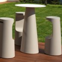 Hoge ronde kruk tafel diameter 60cm modern design Fura T1-H 