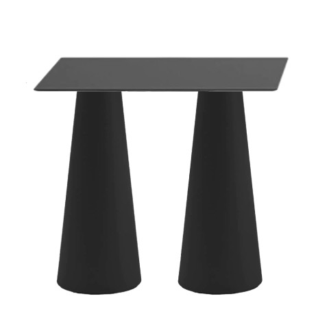Rechthoekige hoge tafel voor krukken design binnen buiten Fura T2-H