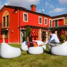 Outdoor tuin terras polyethyleen fauteuil modern ontwerp Gumball P1 