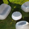 Moderne design tuin- en terrasstoel van polyethyleen Gumball P1 