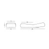 Ligbed met wielen zwembad hotel tuin design Gumball L1 Catalogus