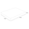 Veradea Memory Foam Topmatras Anderhalf Persoons Memory Gel 28cm 120x190cm Prijs