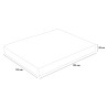 Veradea hybride matras met pocketveren en traagschuim 25cm 120x190cm twijfelaar Prijs