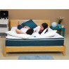 Veradea Ibrido Topper - Eenpersoonsmatras 28cm met Pocketveren en Memory Foam 80x190cm Afmetingen