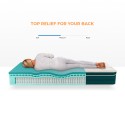 Veradea Ibrido Topper - Eenpersoonsmatras 28cm met Pocketveren en Memory Foam 80x190cm Catalogus