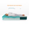 Veradea Ibrido Topper - Eenpersoonsmatras 28cm met Pocketveren en Memory Foam 80x190cm Catalogus