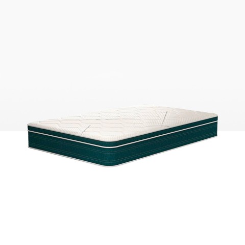Veradea Ibrido Topper - Eenpersoonsmatras 28cm met Pocketveren en Memory Foam 80x190cm Aanbieding